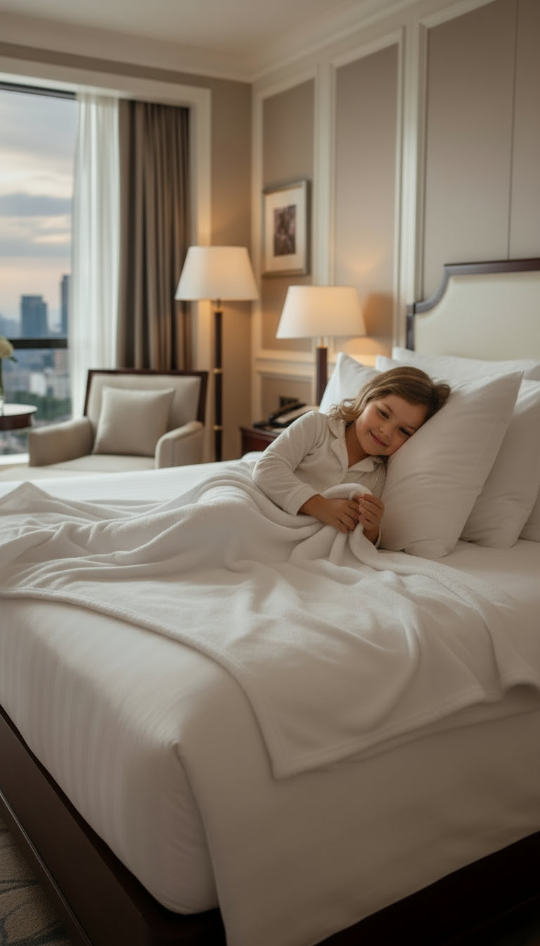 WHITE Blanket 150X200