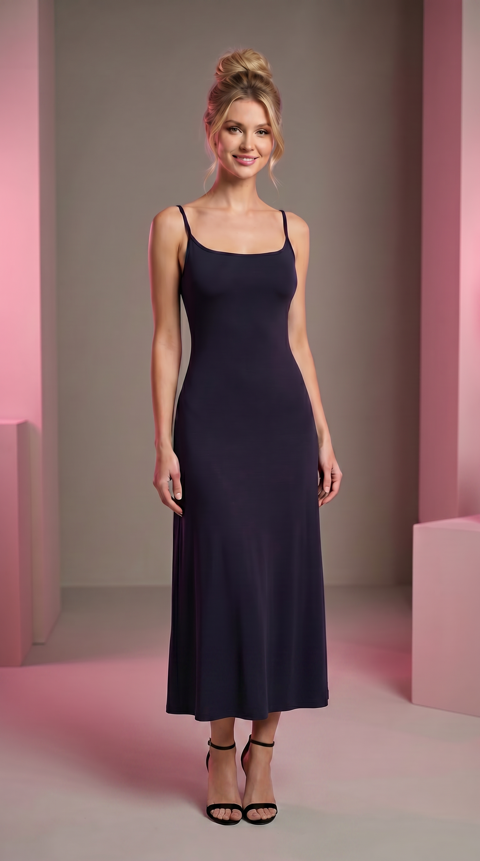 The model is 170cm . 